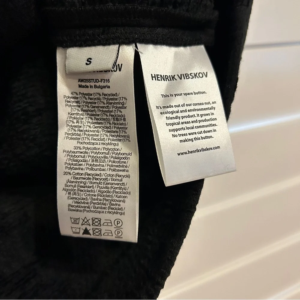 Henrik Vibskov Dart Sleeveless Dress in Fishes Black Black Size Small - Picture 9 of 10